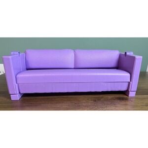 2018 Barbie Dream House Convertible PURPLE Couch/Bunk Bed Sofa With Ladder